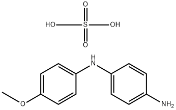 硫酸凡拉明蓝 B, 40563-70-0, 结构式