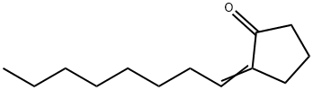 2-Octylidenecyclopentanone Structure