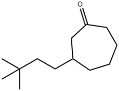 3-(3,3-Dimethylbutyl)cycloheptanone Structure