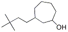 3-(3,3-ジメチルブチル)-1-シクロヘプタノール 化学構造式