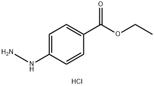 对肼基苯甲酸乙酯盐酸盐, 40566-85-6, 结构式