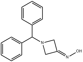 3-AZETIDINONE, 1-(DIPHENYLMETHYL)-, OXIME Struktur