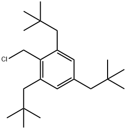 2-Chloromethyl-1,3,5-trineopentylbenzene Structure