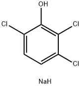 ナトリウム2,3,6-トリクロロフェノラート 化学構造式