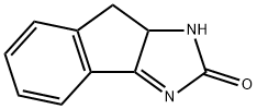 Indeno[1,2-d]imidazol-2(1H)-one,  8,8a-dihydro- Structure