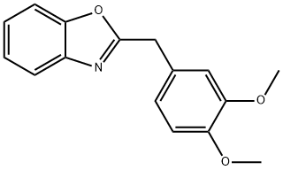 2-(3,4-DIMETHOXY-BENZYL)-BENZOOXAZOLE Structure