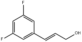 3-(3,5-DIFLUOROPHENYL)PROPENOL,405937-98-6,结构式