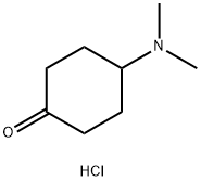 4-(二甲氨基)环己-1-酮盐酸盐 结构式