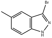3-溴-5-甲基吲唑, 40598-72-9, 结构式