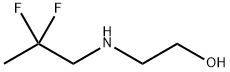 2-(2,2-二氟丙基)氨乙醇,406-99-5,结构式