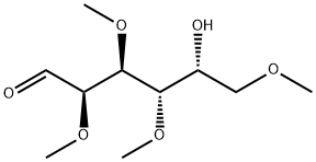 2,3,4,6-TETRA-O-METHYL-D-GALACTOSE Structure