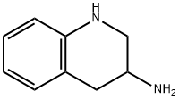 (+/-)-3-アミノ-1,2,3,4-テトラヒドロキノリン 化学構造式