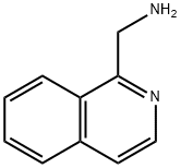 1-异喹啉甲胺, 40615-08-5, 结构式