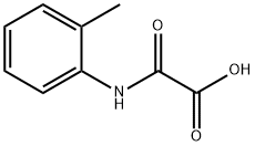 [(2-methylphenyl)amino](oxo)acetic acid Structure