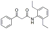 N-(2,6-DIETHYLPHENYL)-3-OXO-3-PHENYLPROPANAMIDE 结构式