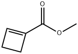 Cyclobutene-1-carboxylic acid methyl ester Struktur