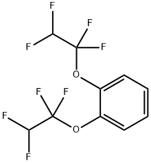 1,2-BIS(1,1,2,2-TETRAFLUOROETHOXY)BENZENE Structure