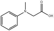 N-苯基-N-甲基甘氨酸, 40643-55-8, 结构式