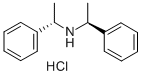 (-)-BIS[(S)-1-PHENYLETHYL]AMINE HYDROCHLORIDE Structure