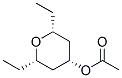 2H-Pyran-4-ol,2,6-diethyltetrahydro-,acetate,(2alpha,4alpha,6alpha)-(9CI) Structure