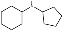 N-シクロペンチルシクロヘキサンアミン 化学構造式