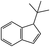 1H-Indene, 1-(1,1-dimethylethyl)- Structure