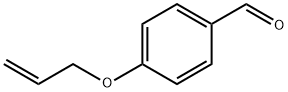 4-アリルオキシベンズアルデヒド 化学構造式