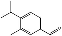 Benzaldehyde, 3-methyl-4-(1-methylethyl)- (9CI) Structure