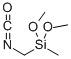 1-二甲氧基(甲基)硅甲基异氰酸酯,406679-89-8,结构式