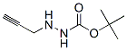 Hydrazinecarboxylic acid, 2-(2-propynyl)-, 1,1-dimethylethyl ester (9CI) Structure