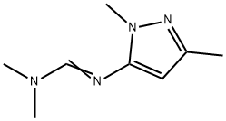 Methanimidamide, N-(1,3-dimethyl-1H-pyrazol-5-yl)-N,N-dimethyl- (9CI) Struktur