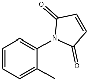 1-(2-甲基苯基)-1H-吡咯-2,5-二酮,4067-01-0,结构式