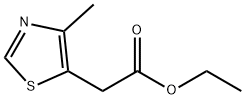 2-(4-甲基-5-噻唑基)乙酸乙酯, 406727-23-9, 结构式