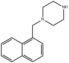1-(1-ナフチルメチル)ピペラジン 化学構造式