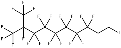 1H,1H,2H,2H-PERFLUORO-9-METHYLDECYL IODIDE Structure