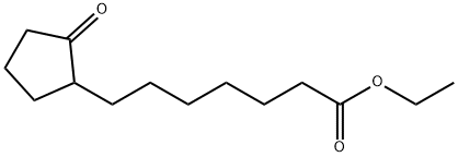 2-(6-ETHOXYCARBONYLHEXYL)CYCLOPENTANONE 结构式