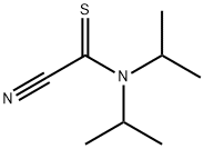 Carbonocyanidothioic  amide,  bis(1-methylethyl)-  (9CI) Struktur