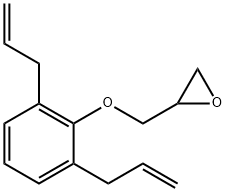 [[2,6-Di(2-propenyl)phenoxy]methyl]oxirane Structure