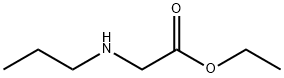 2-(プロピルアミノ)酢酸エチル 化学構造式