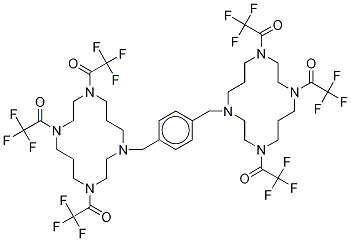 Plerixafor Hexa(trifluoroacetate),4069393-93-3,结构式