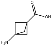 Bicyclo[1.1.1]pentane-1-carboxylic acid, 3-amino- (9CI) Structure
