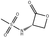 Methanesulfonamide, N-[(3S)-2-oxo-3-oxetanyl]- (9CI) Structure