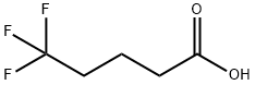 5,5,5-TRIFLUOROPENTANOIC ACID Structure