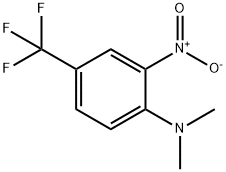4-DIMETHYLAMINO-3-NITROBENZOTRIFLUORIDE Struktur