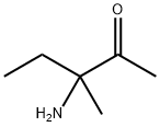 2-Pentanone, 3-amino-3-methyl- (9CI) 化学構造式