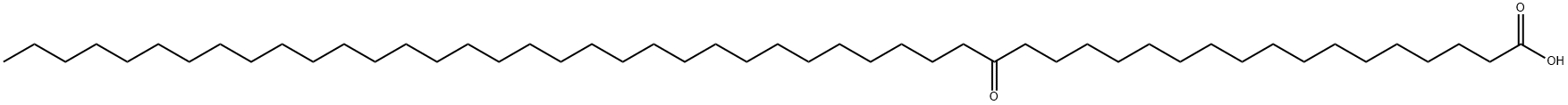 18-Oxopentacontanoic acid 结构式
