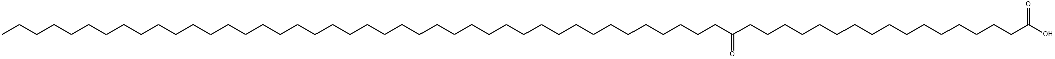 Hexacontanoic acid, 18-oxo- Structure