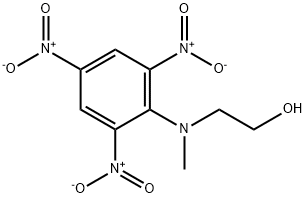 2-(Methyl(2,4,6-trinitrophenyl)amino)ethanol Struktur
