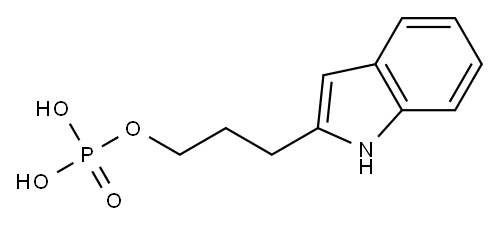 indolepropanol phosphate Struktur