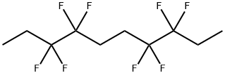 3,3,4,4,7,7,8,8-Octafluorodecane Structure